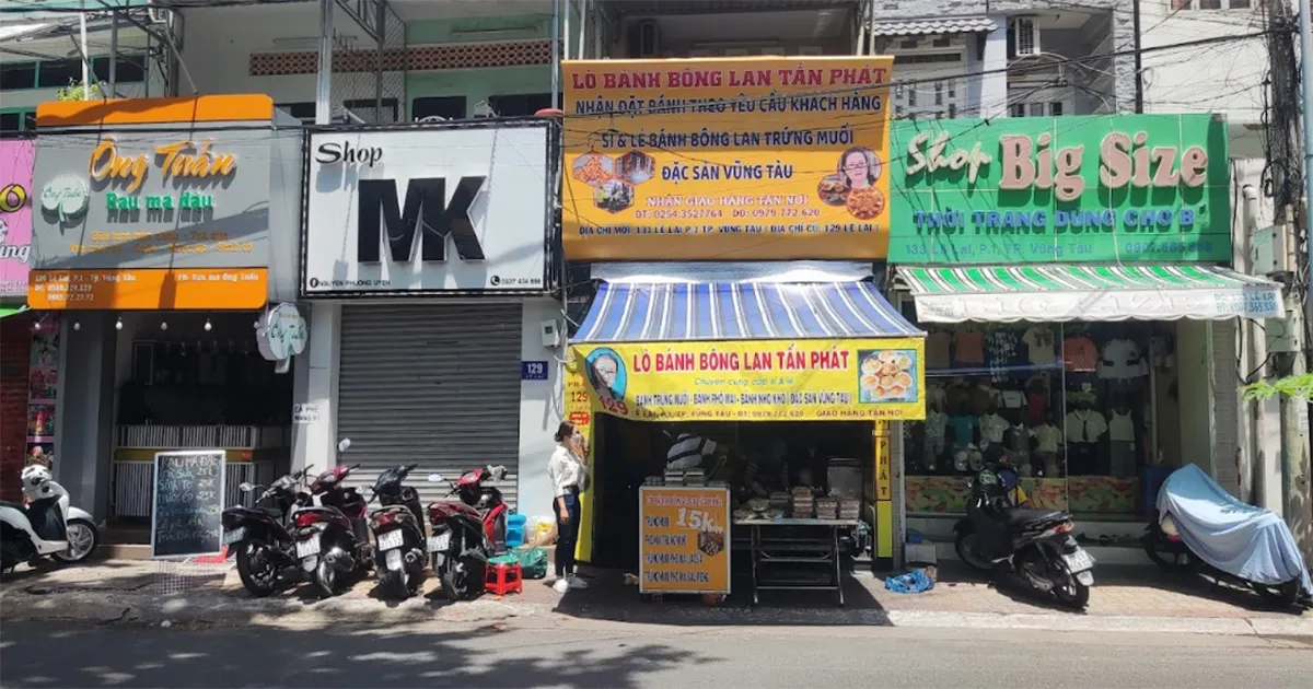 Bánh bông lan trứng muối Tấn Phát