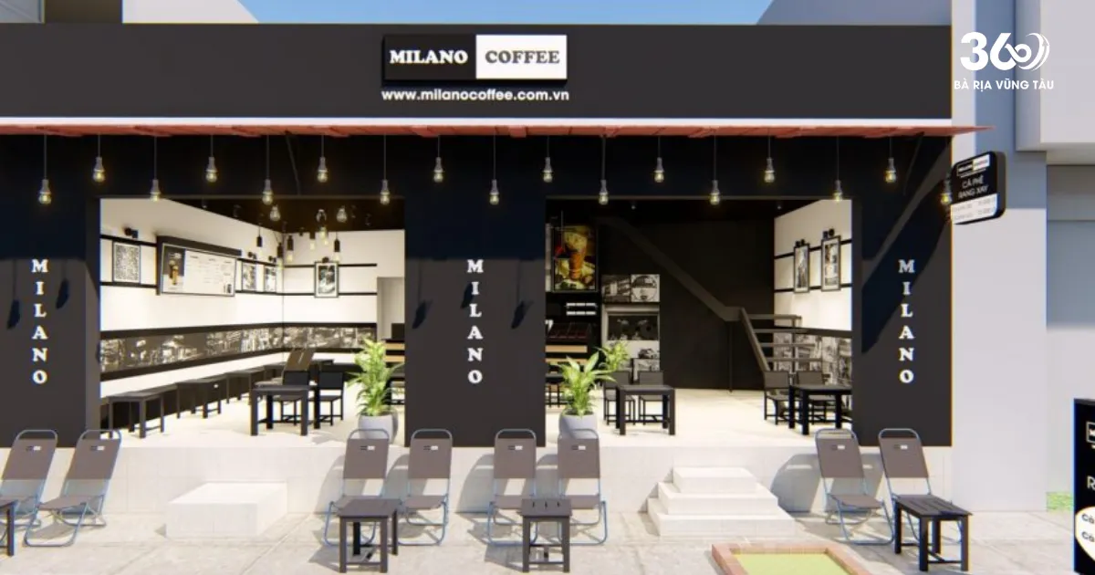Địa chỉ Milano Coffee ở Vũng Tàu và Menu, Bảng giá 2025