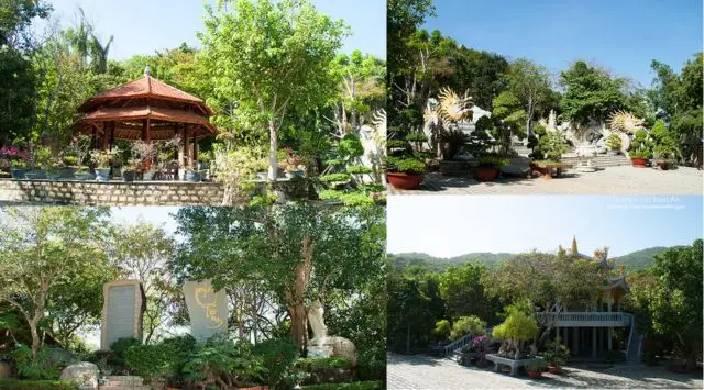 Đắm chìm trong cảnh đẹp ở chùa