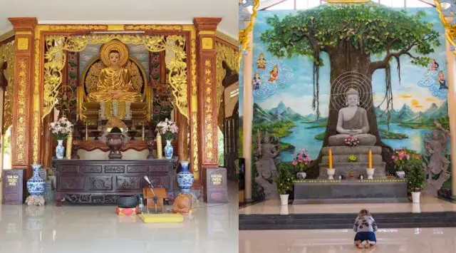 Khám phá kiến trúc bên trong của chùa Hòn Một