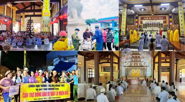 Những hoạt động lễ hội diễn ra ở chùa