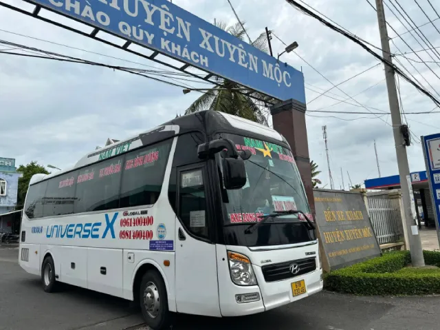 Nhà xe Nam Việt Vũng Tàu đi Bình Dương