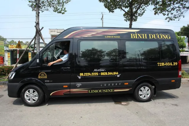 Nhà xe Vip Limousine Vũng Tàu đi Bình Dương