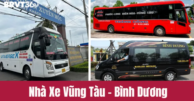 Giá vé, Địa chỉ, SĐT xe Vũng Tàu đi Bình Dương mới nhất 2025