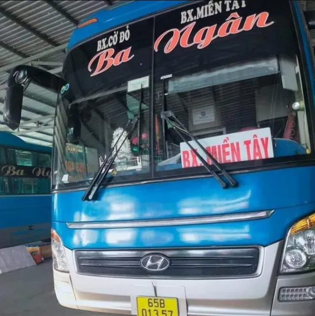 Nhà xe Ba Ngân Vũng Tàu đi Cần Thơ