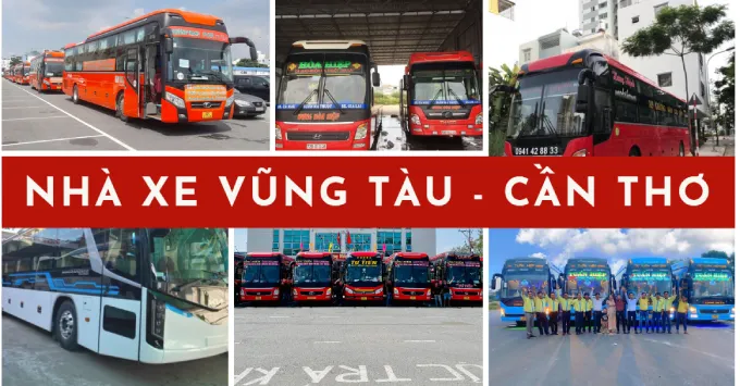 Giá vé, Địa chỉ, SĐT xe Vũng Tàu đi Cần Thơ mới nhất 2025