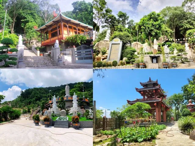 Khuôn viên chùa 