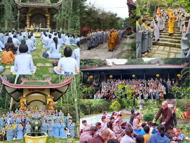 Hoạt động lễ hội ở Linh Sơn Bửu Thiền Tự