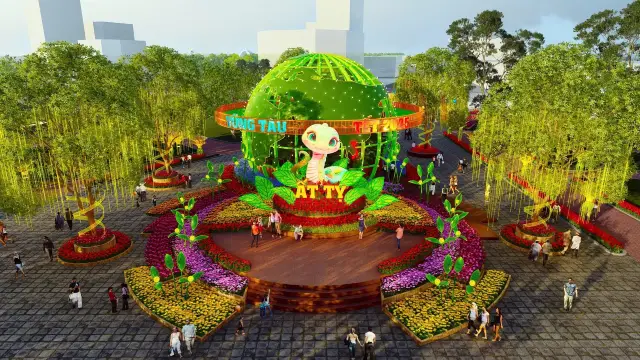 Hội hoa xuân Vũng Tàu