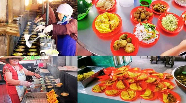 Món bánh xèo chay tại Ni Viện Thiện Hòa