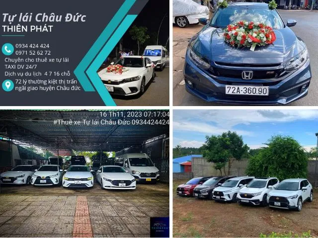 Thuê xe tự lái CHÂU ĐỨC - THIÊN PHÁT