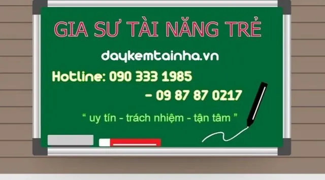 Trung Tâm Gia Sư Tài Năng Trẻ