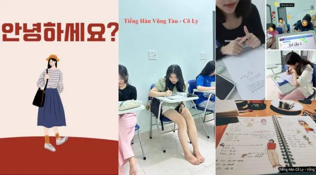  Lớp Học Tiếng Hàn Cô Ly
