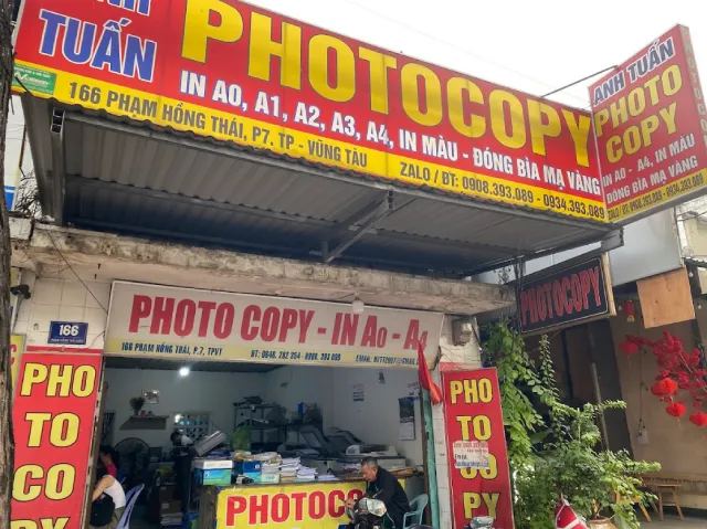 Tiệm photocopy Anh Tuấn Vũng Tàu
