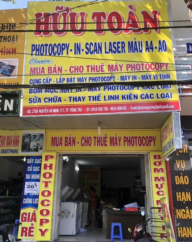 Tiệm photocopy Hữu Toàn Vũng Tàu