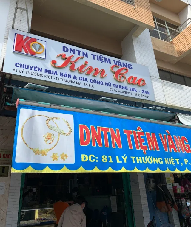 Tiệm vàng Kim Cao Bà Rịa