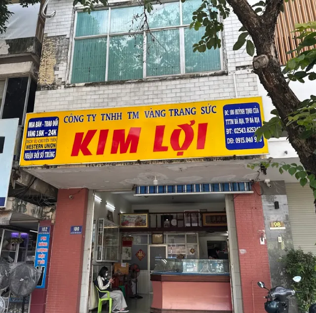 Tiệm vàng Kim Lợi Bà Rịa