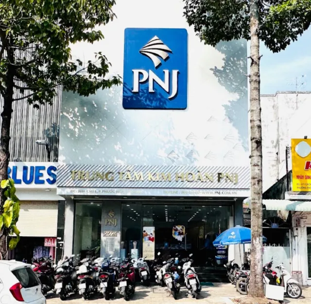 Tiệm vàng PNJ Bà Rịa