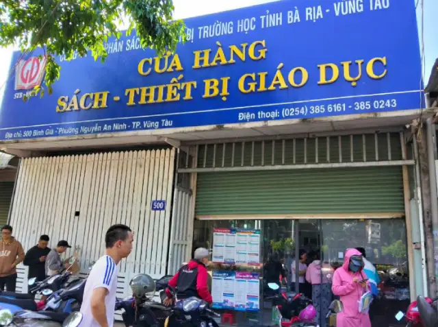 Cửa hàng sách - thiết bị giáo dục Vũng Tàu